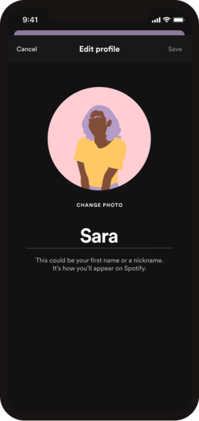 Explore - Spotify | Profile customization